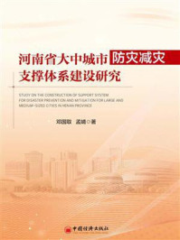 《河南省大中城市防灾减灾支撑体系建设研究》-邓国取