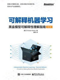 《可解释机器学习：黑盒模型可解释性理解指南（第2版）》-Christoph Molnar