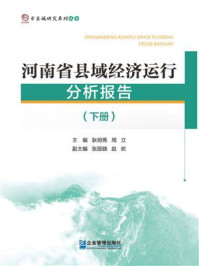 《河南省县域经济运行分析报告（下册）》-耿明斋