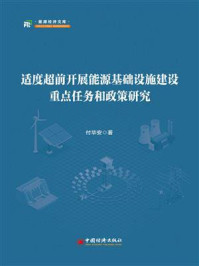 《适度超前开展能源基础设施建设重点任务和政策研究》-付毕安