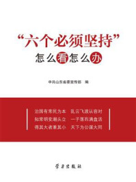 《“六个必须坚持”：怎么看怎么办》-中共山东省委宣传部