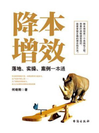 《降本增效： 落地、实操、案例一本通》-何晓刚