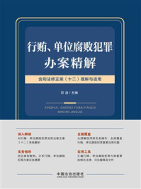 《行贿、单位腐败犯罪办案精解：含刑法修正案（十二）理解与适用》-印波
