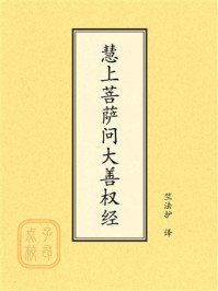 《点校本：慧上菩萨问大善权经》-竺法护