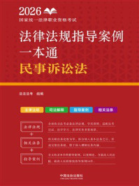 《2026国家统一法律职业资格考试法律法规指导案例一本通：民事诉讼法》-法法法考