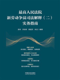 《最高人民法院新劳动争议司法解释（二）实务指南》-吴彬