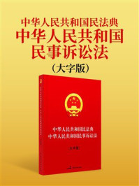 《中华人民共和国民法典中华人民共和国民事诉讼法（大字版）》-全国人大常委会办公厅