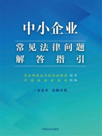 《中小企业常见法律问题解答指引》-司法部普法与依法治理局