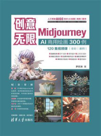 《创意无限：Midjourney AI商用绘画300例（120集视频课）》-罗巨浪