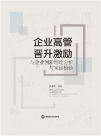 《企业高管晋升激励与企业创新理论分析与实证检验》-顾春霞