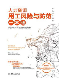 《人力资源用工风险与防范一本通 ：从招聘到离职全案例解析》-朱礼华