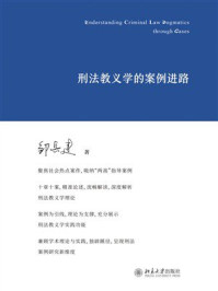 《刑法教义学的案例进路》-邹兵建