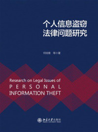 《个人信息盗窃法律问题研究》-何培育