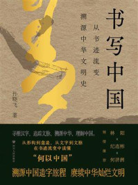 《书写中国:从书迹流变溯源中华文明史》-孙晓飞 《书写中国:从书迹流变溯源中华文明史》-孙晓飞