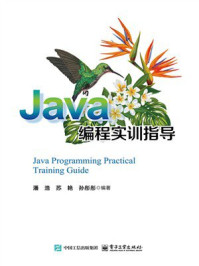 《Java编程实训指导》-潘浩 《Java编程实训指导》-潘浩