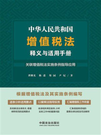 《中华人民共和国增值税法释义与适用手册：关联增值税法实施条例指导应用》-翟继光